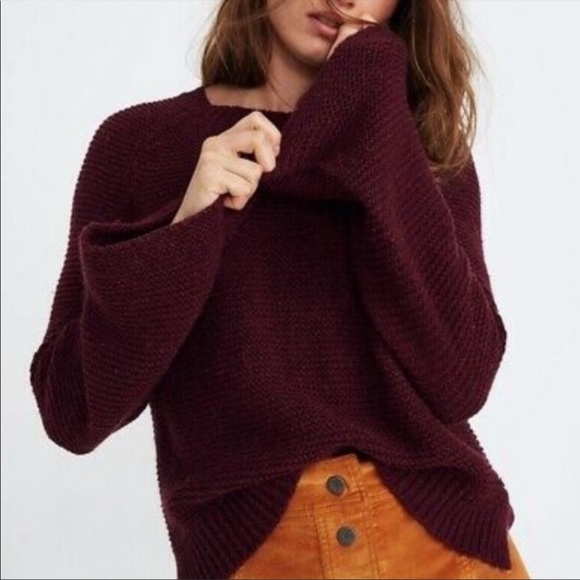 Madewell Sweaters - Madewell Wide-Sleeve Pullover Sweater